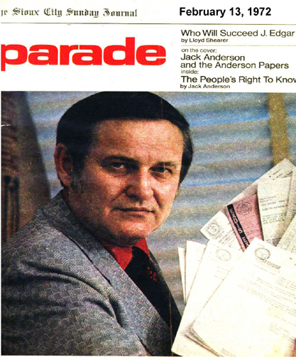 Parade Magazine Cover